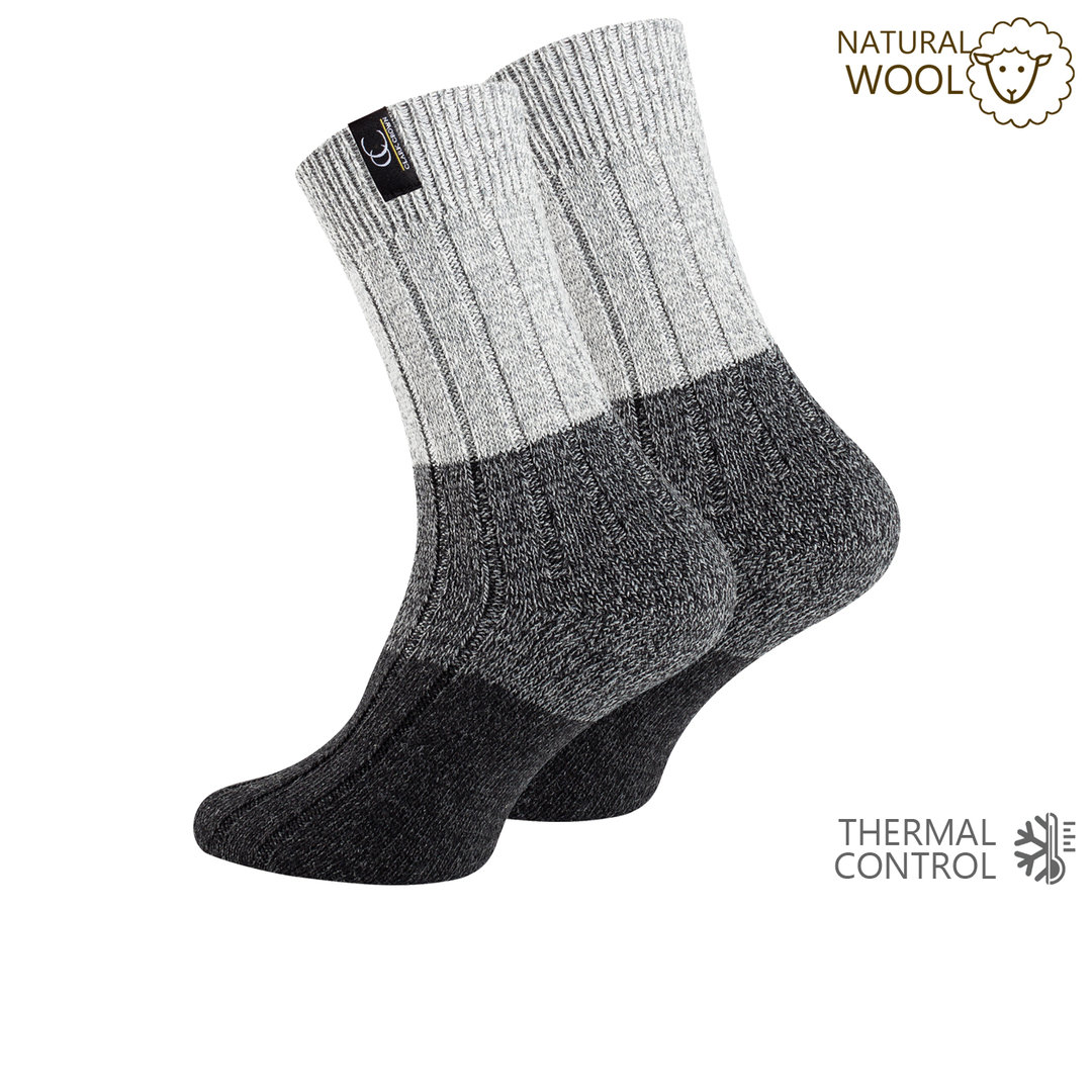 Clark Crown® Herren Norwegersocken mit Farbkontrast