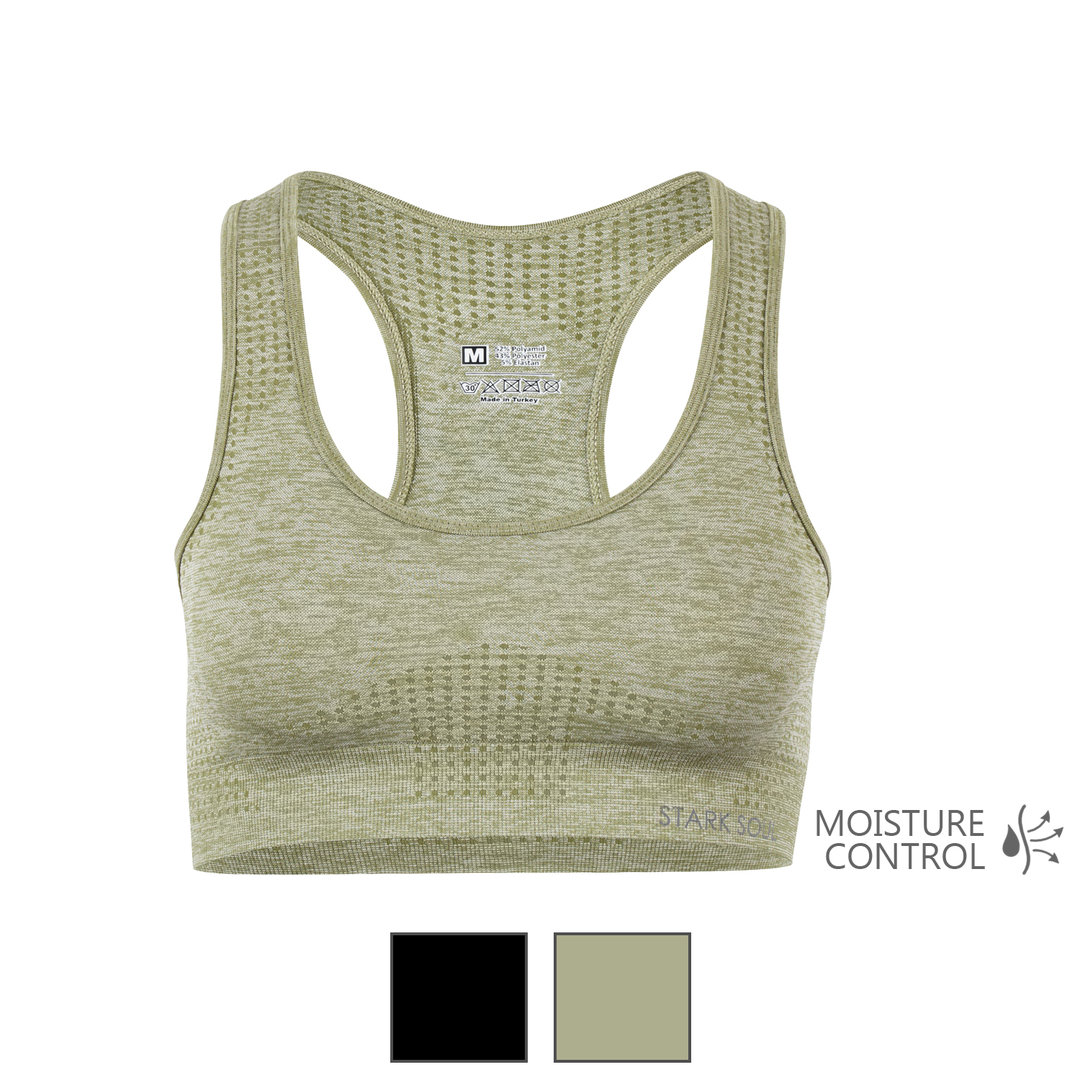 Stark Soul® seamless Mikrofaser Sport Bustier - Farbe wählbar