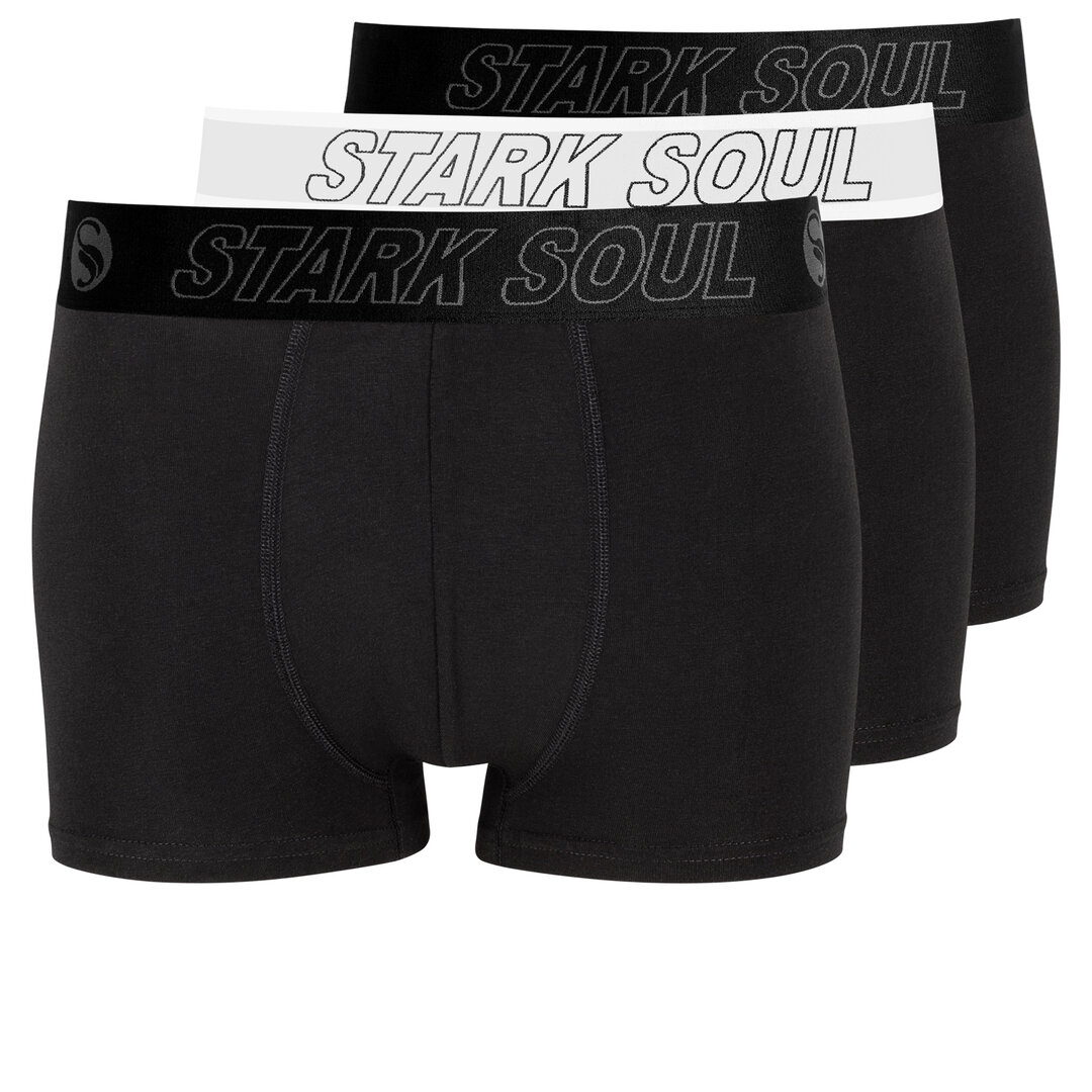 Stark Soul® 3er Pack Herren Boxershorts aus Baumwolle