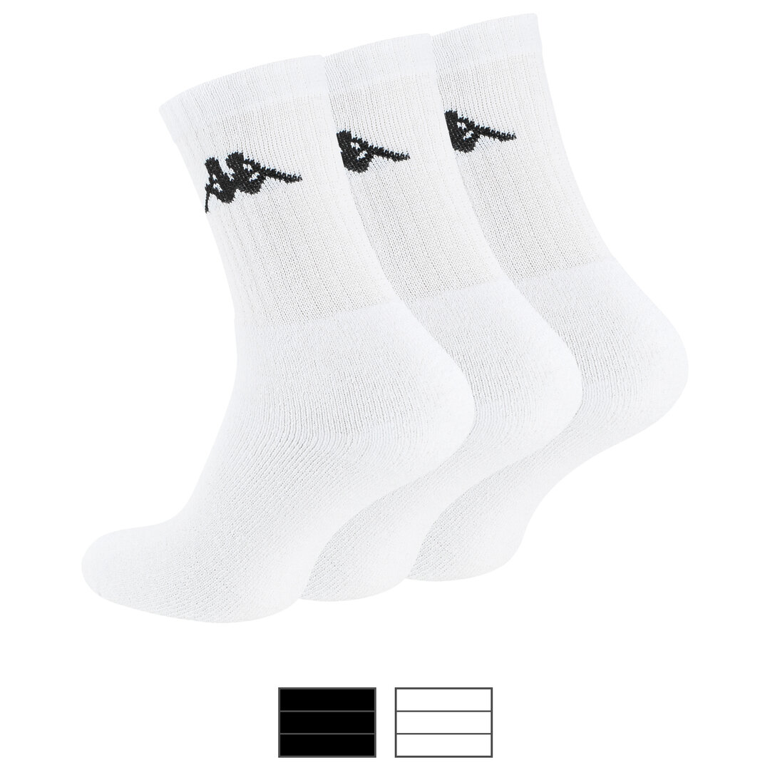 KAPPA® 3er Pack Herren Sportsocken aus Baumwolle